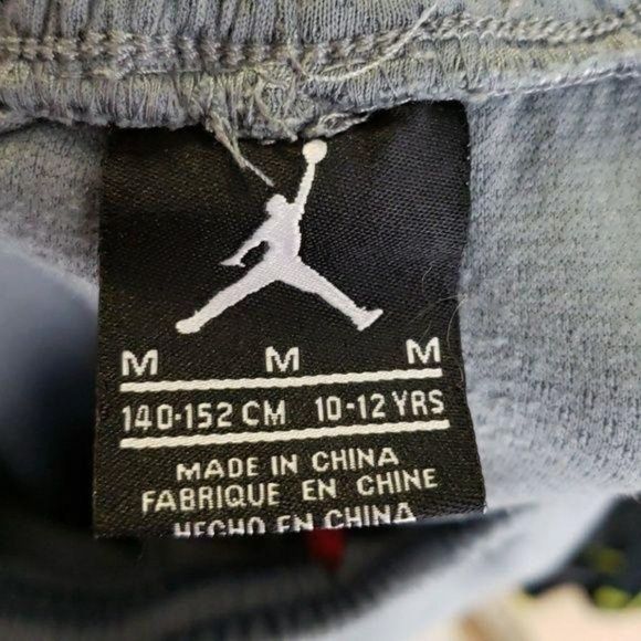 Air Jordan Boys Gym Athletic Basketball Shorts Size Medium Vintage 90s - Picture 7 of 7